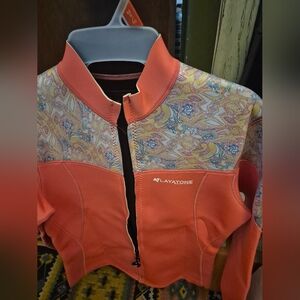 Layatone Coral and Paisley Wetsuit Jacket